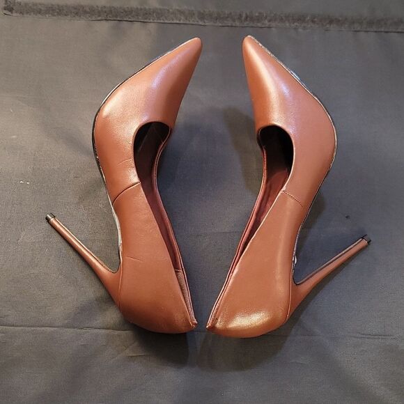 SOSO DESIGN POINTED TOE SLIP-ON THING HIGH HEEL PUMP - Picture 13 of 16